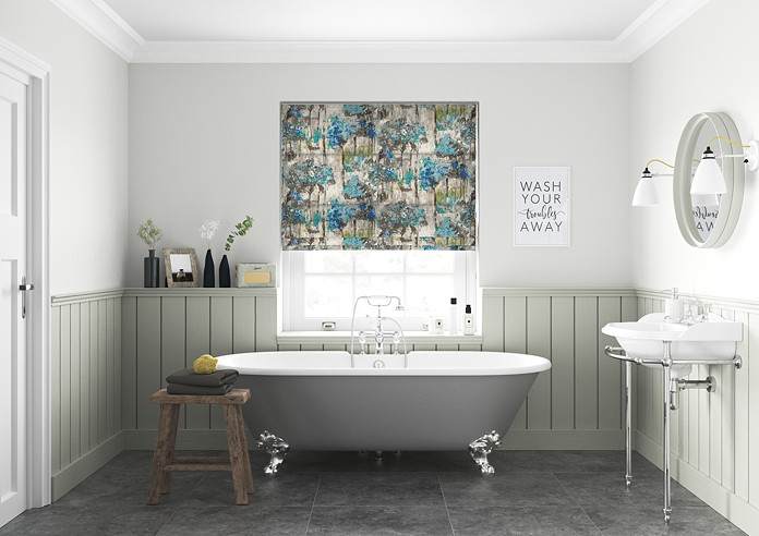 Camden, Blue - Roman Blind - Image 5